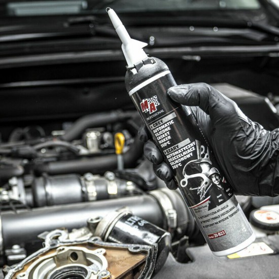 Moje Auto Professional pelēks hermētiķis spec. kārtridžā +260°C, 200ml