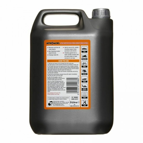 NitroMors rūsas noņēmējs NON HAZARDOUS, 5L