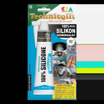Technicqll silikona hermētiķis universāls, 70ml