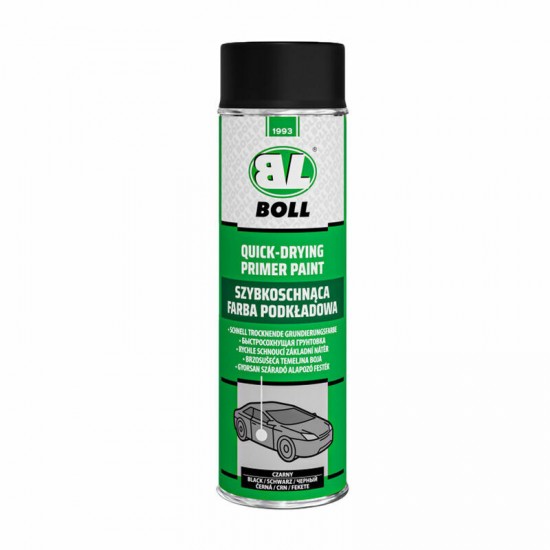 BOLL grunts krāsa melna, 500ml, aerosols