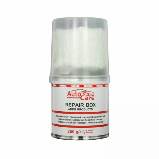 Auto Care remonta komplekts ar stiklašķiedras audumu, 250g