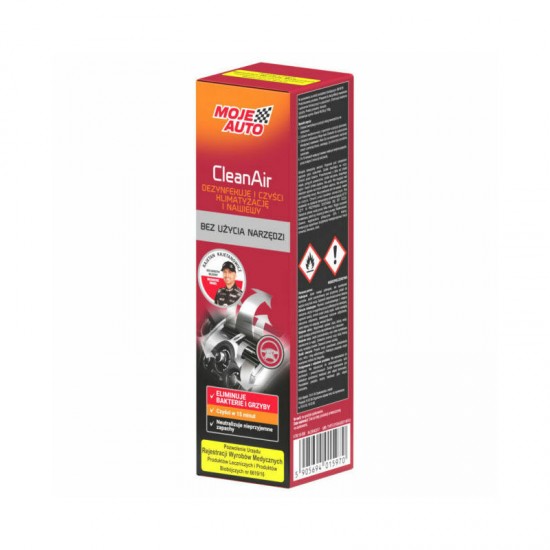 Moje Auto kondicionieru tīrīšanas līdzeklis aerosolā, New Car, 150ml