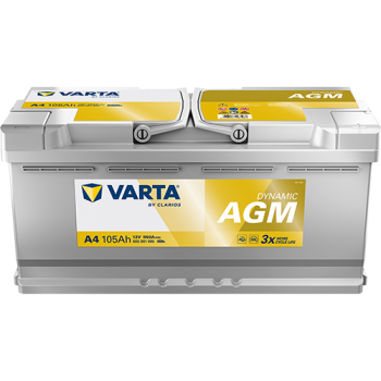 Akumulators VARTA 105Ah 950A Dynamic AGM 394*175*190 -+B13