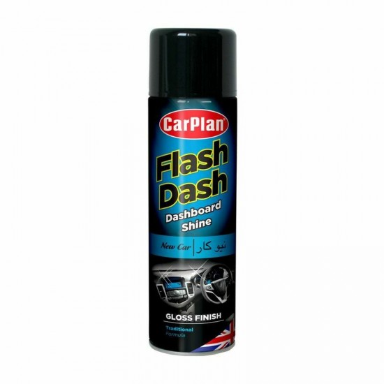 CarPlan paneļu kopšanas līdzeklis aerosolā - spīdīgs, New Car aromāts, 500ml