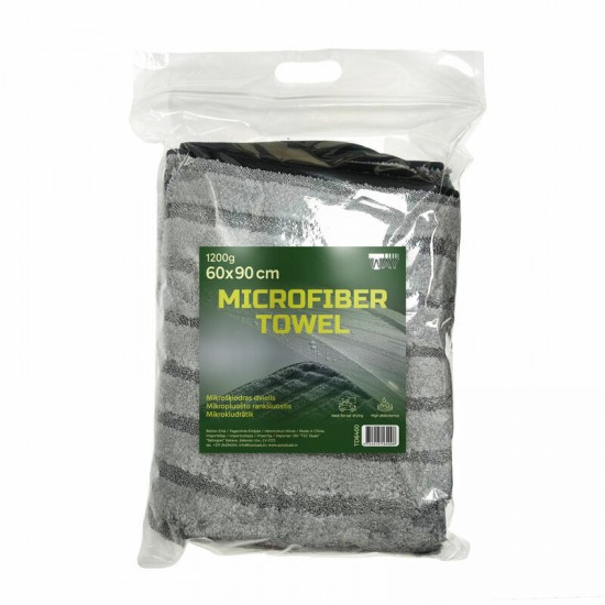 Mikrošķiedras žāvēšanas dvielis 60x90cm 1200GSM