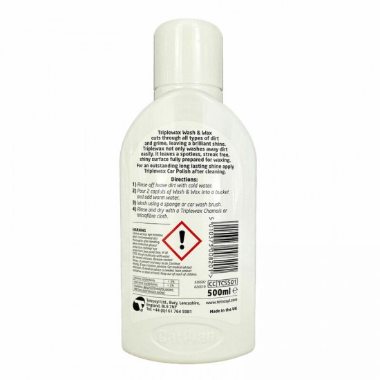 Triplewax auto šampūns ar vasku, 500ml