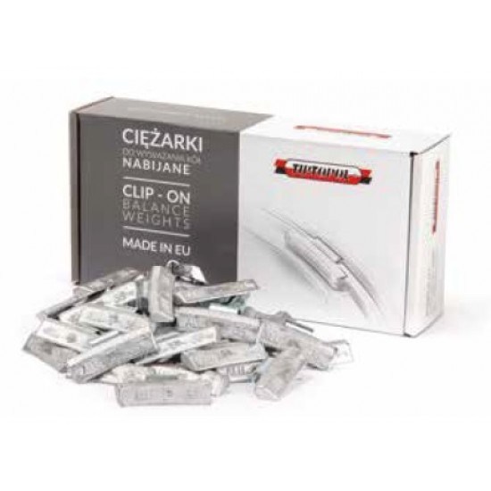 ALU uzsitamais balansēšanas atsvars alumīnija diskiem, 35g (100gb)