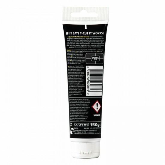 T-CUT pulēšanas un melnās krāsas atjaunošanas pasta, 150g