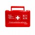 Pirmās palīdzības aptieciņa, LV standarts, plastmasas kastē