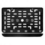 Motocikla numura turētājs 240x130mm, melns