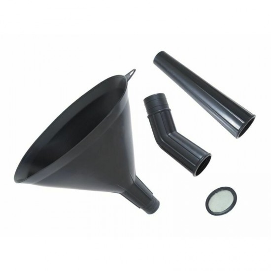 Piltuve ar diviem maināmiem uzgaļiem, ovāla