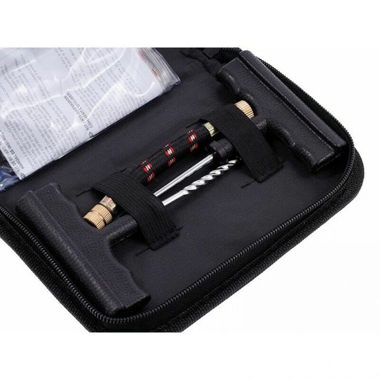 Riepu remonta komplekts ar CO2 kapsulām, somiņā