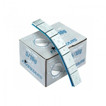 Līmējamie atsvariņi FE 4x5/10g = 60g x 100gab., Edgy type