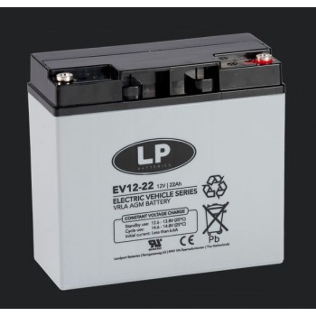 Industriālie akumulatori EV12-22 LANDPORT