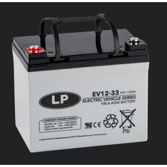 Industriālie akumulatori EV12-33 LANDPORT