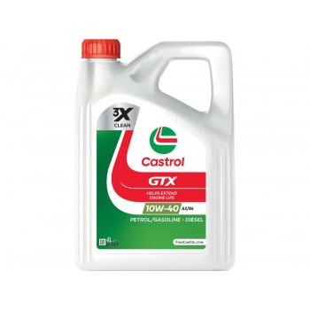 Motoreļļa CASTROL GTX 10W-40 A3/B4, 4L