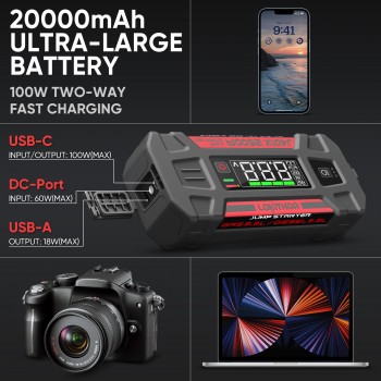 Lokithor Iedarbināšanas palīgierīce J401X