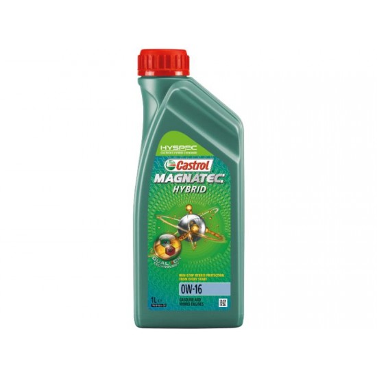 Motoreļļa CASTROL Magnatec Hybrid 0W-16, 1L