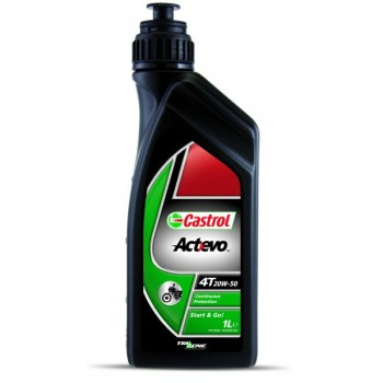 Motoreļļa CASTROL Power1 4T 20W-50, 1L (motociklu eļļa)