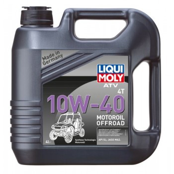 Motoreļļa LIQUI MOLY ATV 4T Motoroil 10W-40 4L