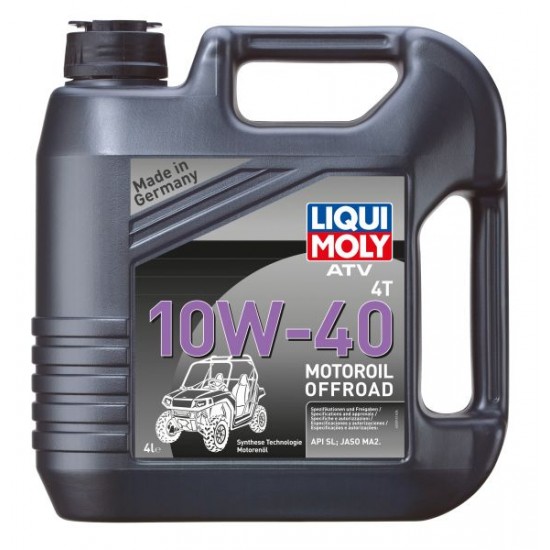 Motoreļļa LIQUI MOLY ATV 4T Motoroil 10W-40 4L