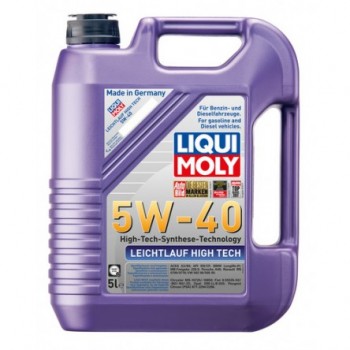 Motoreļļa LIQUI MOLY Leichtlauf High Tech 5W-40 5L