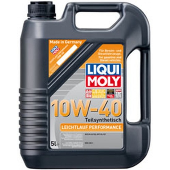 Motoreļļa LIQUI MOLY Leichtlauf Performance 10W-40 5L