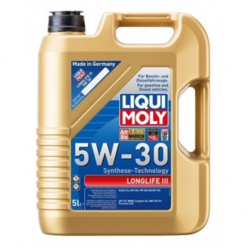 Motoreļļa LIQUI MOLY Longlife III 5W-30 5L