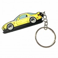 Atslēgu piekariņš Yellow RX7, PVC