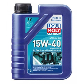 Motoreļļa LIQUI MOLY Marine 4T Motor Oil 15W-40 1L