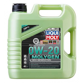 Motoreļļa LIQUI MOLY Molygen New Generation 0W-20 4L