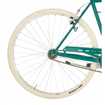 Vīriešu Retro Pilsētas Velosipēds 28" “L’EGO”, smaragda zaļš