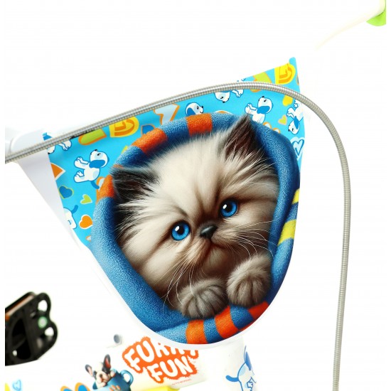 Bērnu velosipēds 12'' ”Furry Fun”