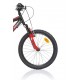 Bērnu velosipēds 20'' ''420 SPORT'', melns/sarkans
