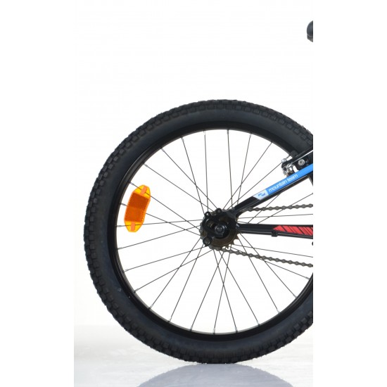 Bērnu velosipēds 20'' ''420 SPORT'', melns/sarkans