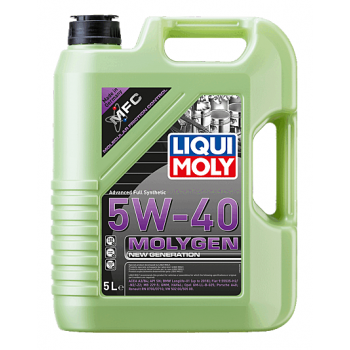 Motoreļļa LIQUI MOLY Molygen New Generation 5W-40 5L