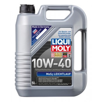 Motoreļļa LIQUI MOLY MoS2 Leichtlauf 10W-40 5L
