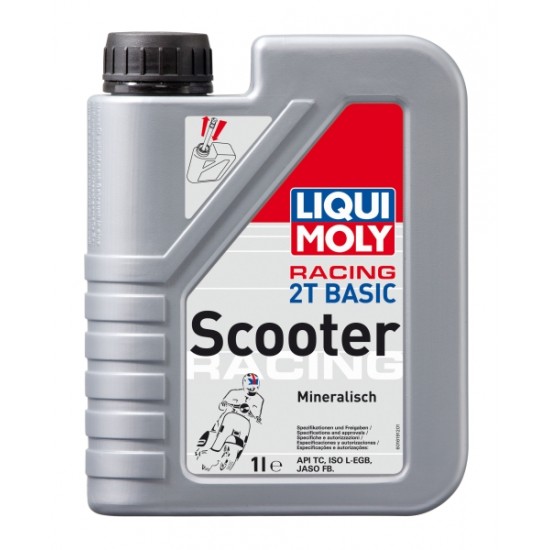 Motoreļļa LIQUI MOLY Motorbike 2T Basic Scooter 1L