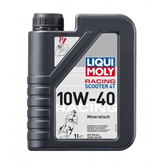 Motoreļļa LIQUI MOLY Motorbike 4T 10W-40 Scooter 1L
