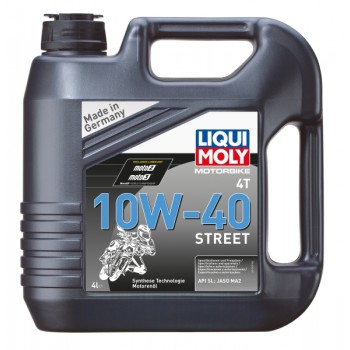 Motoreļļa LIQUI MOLY Motorbike 4T 10W-40 Street 4L