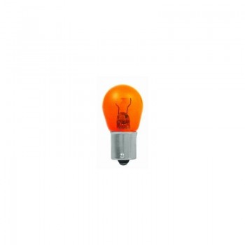 Autolampa 12V 21W BAU15S oranža nov. cok
