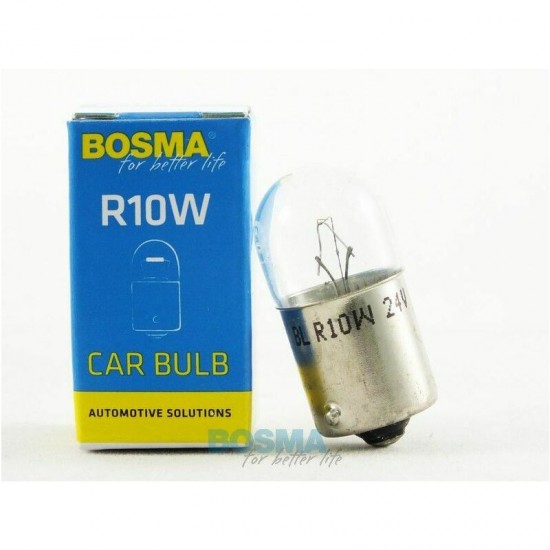 Autolampa 24V 10W BA15s, kastīte