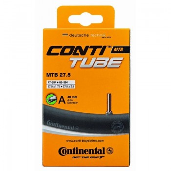 Velo kamera Continental MTB, 27,5x1.75-2,5 ar auto vent.