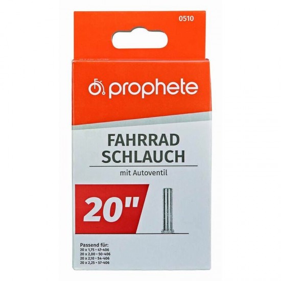 Velo kamera, 20x1.75-2,125 ar auto ventili