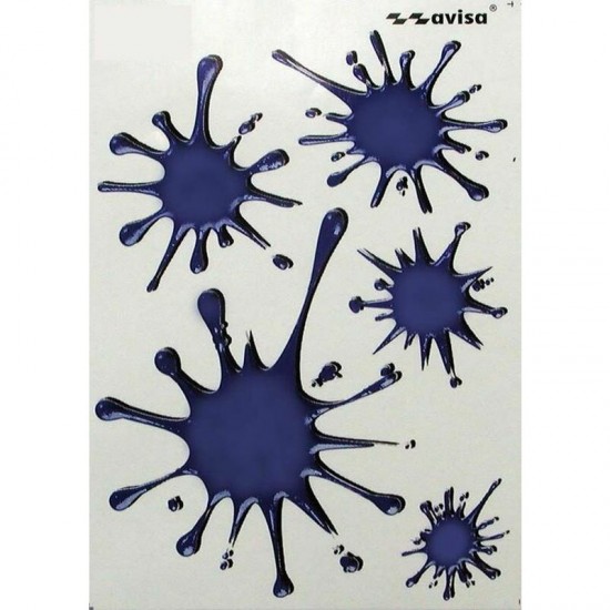 Klekši, tumši zili, 5.gab., 24x17,5cm