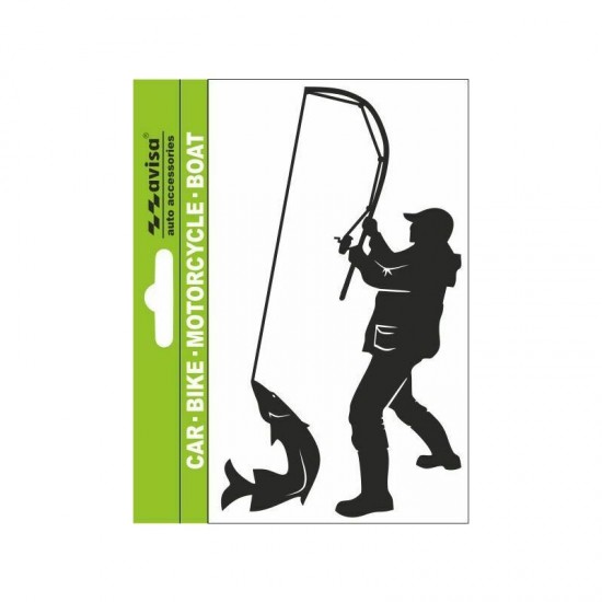 Makšķernieks 14x10cm