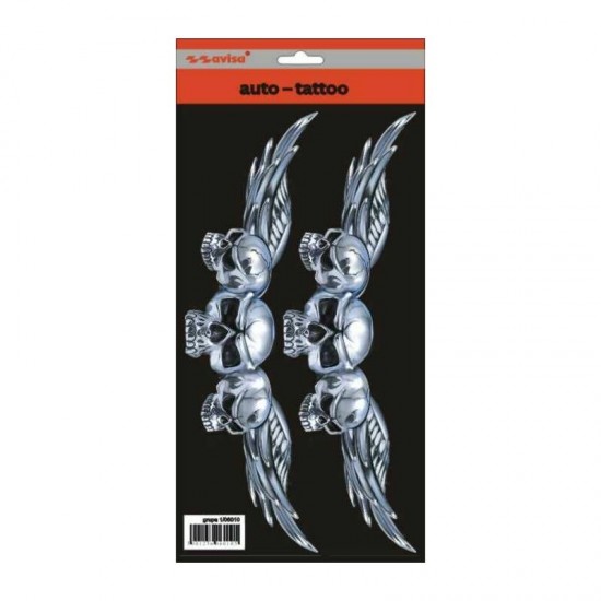 Miroņgalvas ar spārniem, 2.gab. 29x8,5cm