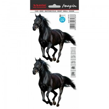 Zirgi, 2.gab., 12x11cm