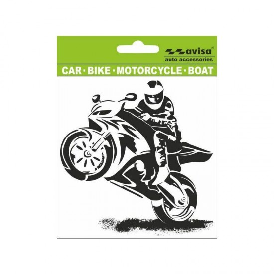 Šosejas motocikls 13x12cm