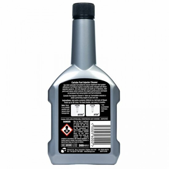 Carlube dīzeļa iesmidzināšanas sistēmas tīrītājs, 300ml